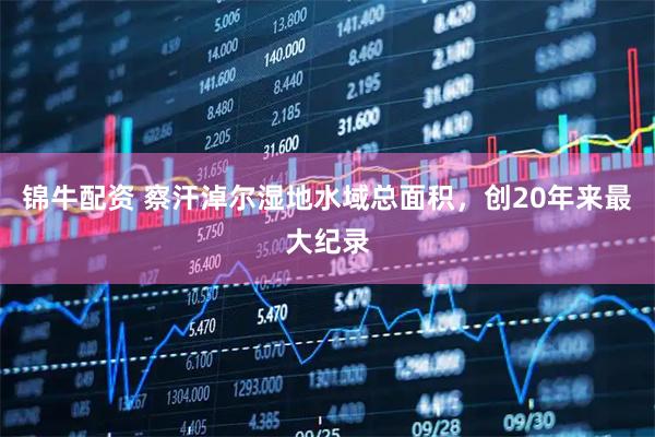 锦牛配资 察汗淖尔湿地水域总面积，创20年来最大纪录